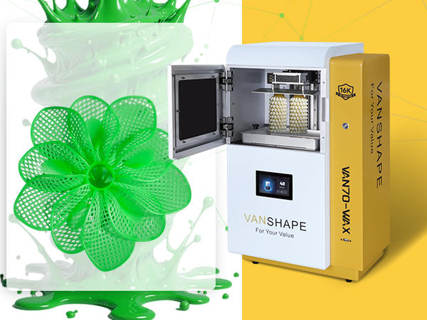 The Operation of Van70 3D printer