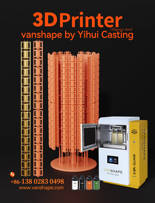 vanshape 16K 3D printer: revolutionizing jewelry design and casting